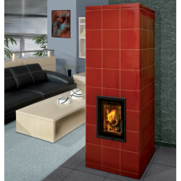 Изразцовая печь-камин Hein Klasik Q1